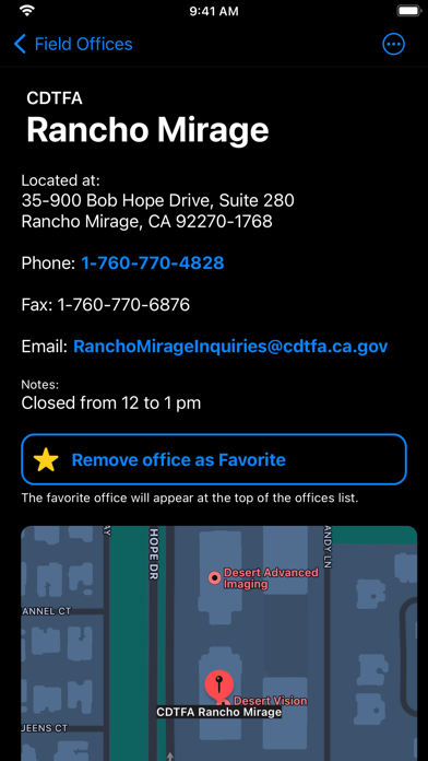 CDTFA Mobile Screenshot