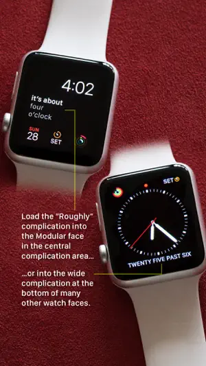 Roughly, the time in words screenshot 1
