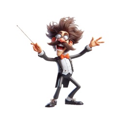 Wacky Conductor Stickers