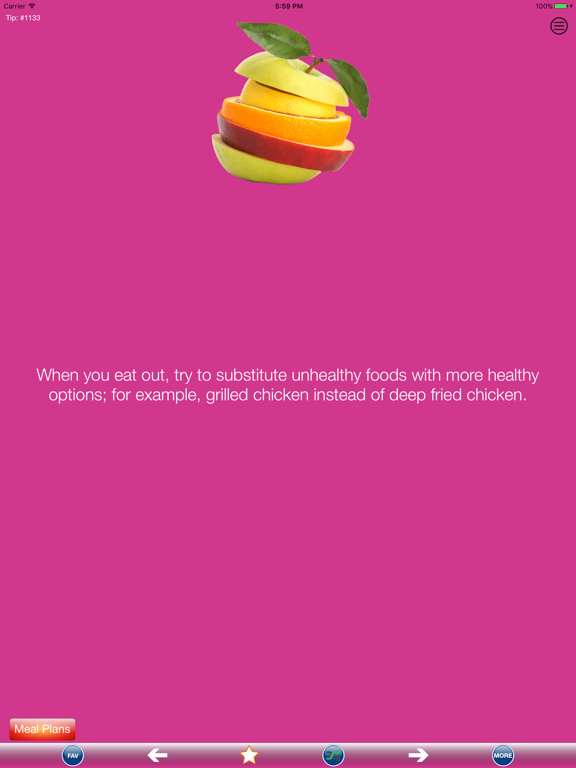 Screenshot #5 pour Meal Planner & Diet Plan