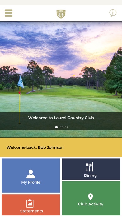 Laurel Country Club. Screenshot 1 - AppWisp.com