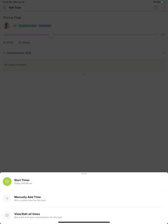 Screenshot #5 pour TeamGantt Companion