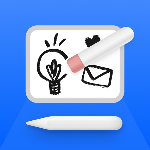 Casual Whiteboard, Sketch, Pad