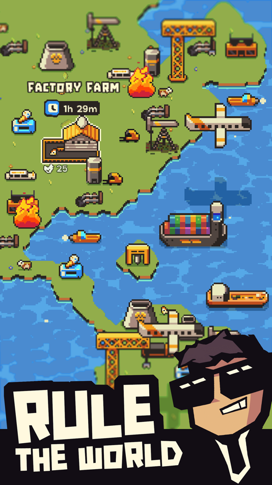 #1. Earth Inc. Tycoon Idle Miner (iOS) Bởi: Treetop Crew Oy