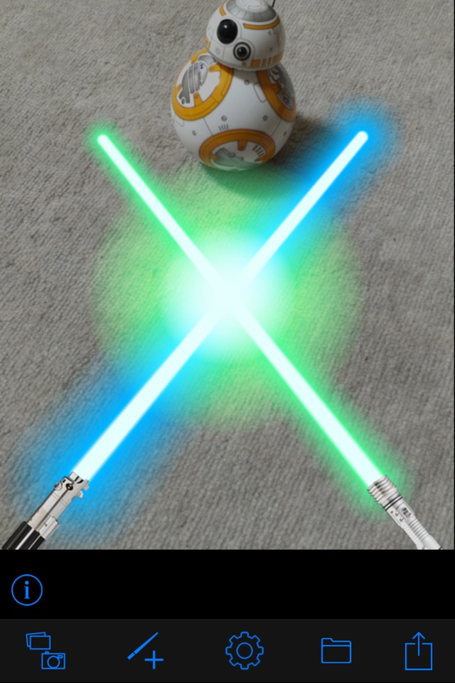 Lightsaber Camera screenshot 2