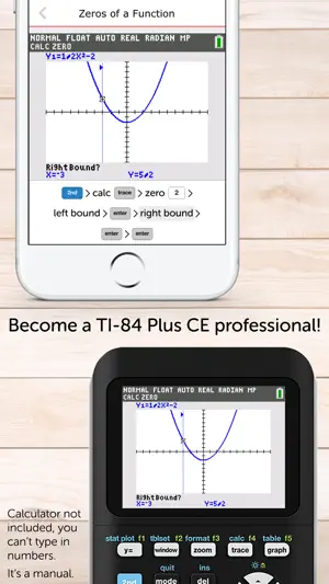 TI-84 CE Calculator Manual screenshot 1