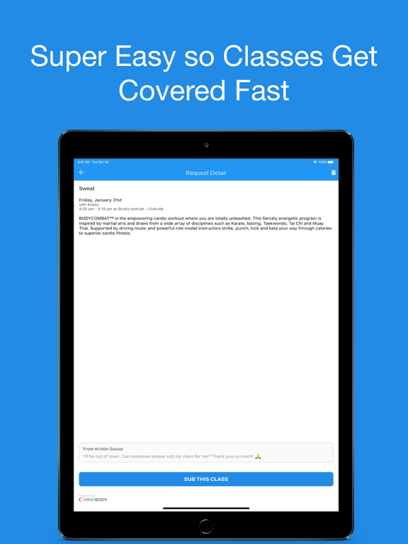 Instrukt iPad screenshot 1 - Business app