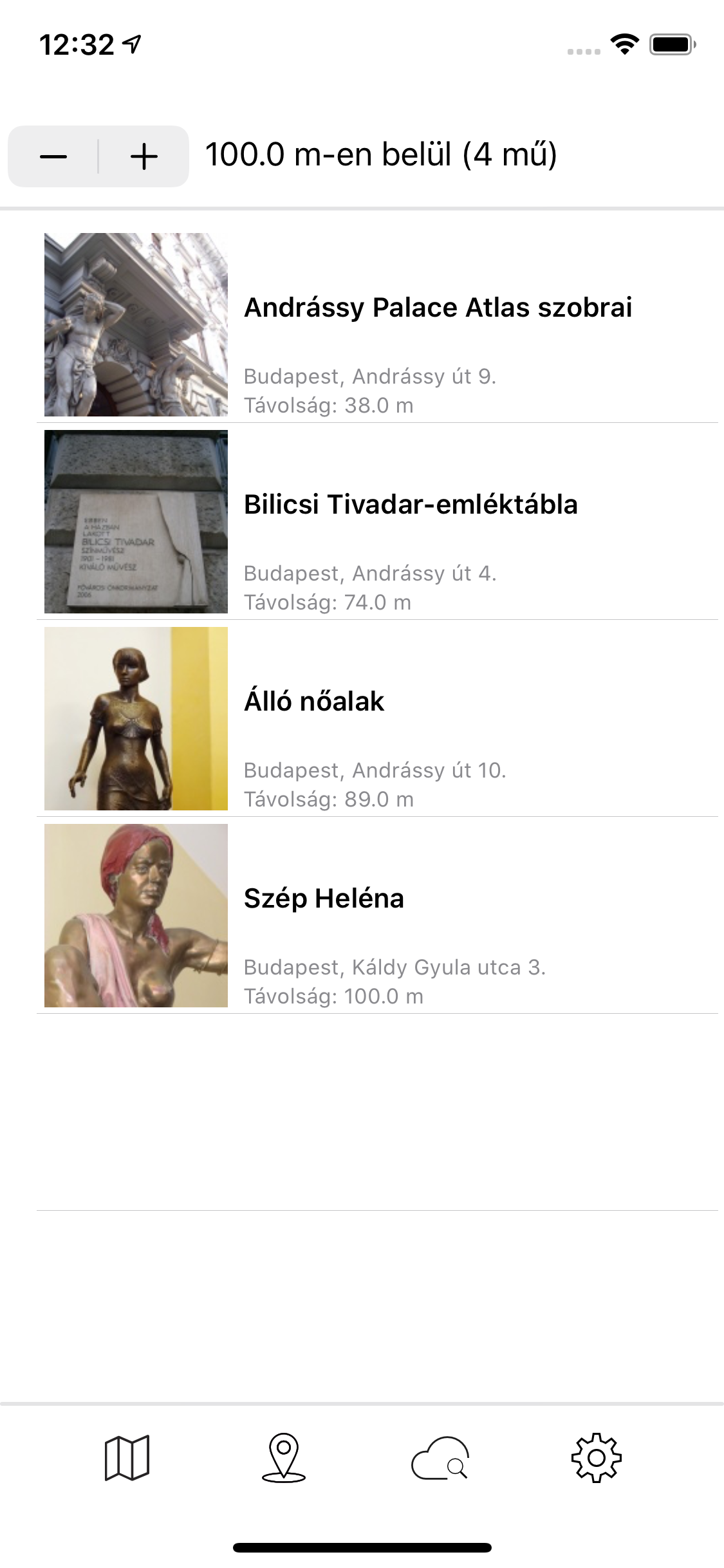 Szoborkereső
