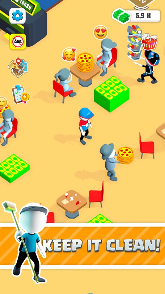 #5. Oh My Pizza - Epic Pizza Games (iOS) 由: Last Games LLC