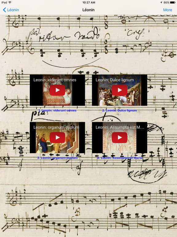 The Great Composers iPad screenshot 4 - Music app