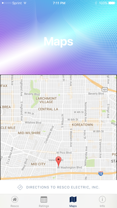 Resco Electric iPhone screenshot 2 - Business app