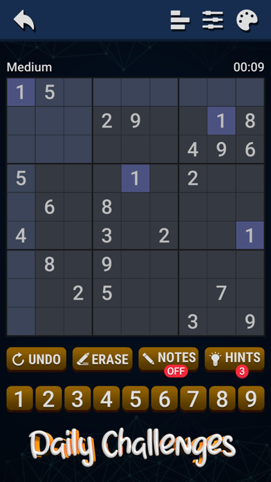 SODUku: Classic Sudoku Puzzle Screenshot