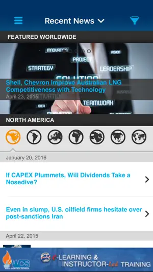 Oil & Gas Jobs News Oil Prices screenshot 1
