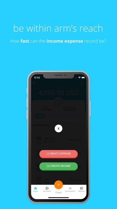 Income Expense Manager/Tracker screenshot