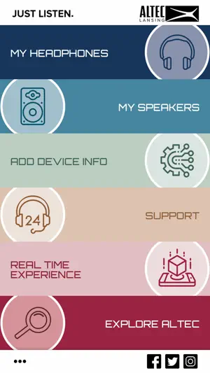 Altec Lansing Just Listen screenshot 1
