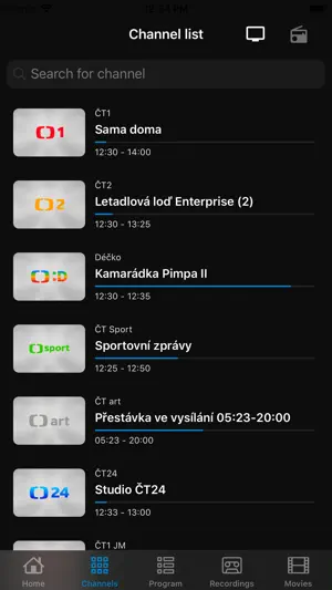SledovaniTV screenshot 2