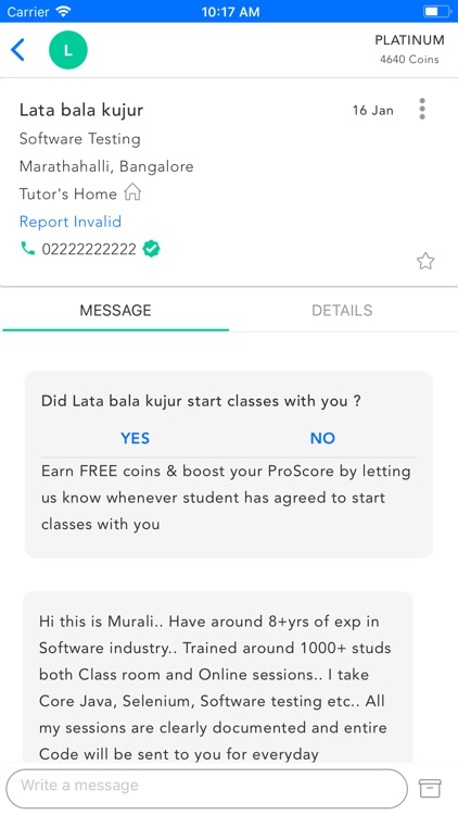 UrbanPro for Tutors screenshot-6
