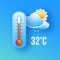 Let’s check today temperature of your area or city using this digital thermometer app