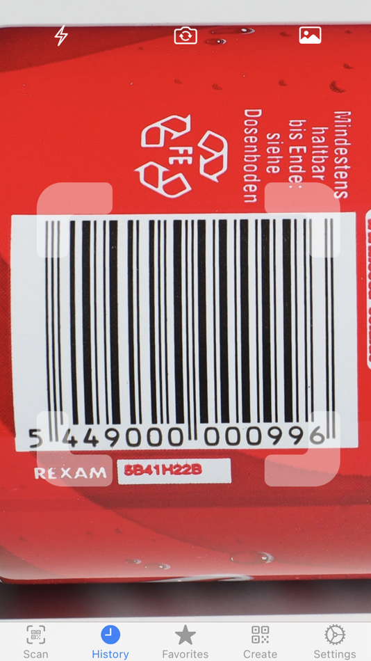 #2. QR Code Reader + QR Scanner (iOS) Podle: Gamma Play Limited