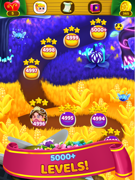 Flower Games - Bubble Pop 2024 iPad screenshot 6 - Games app