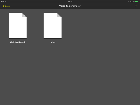 Screenshot #6 pour Voice Teleprompter Lite