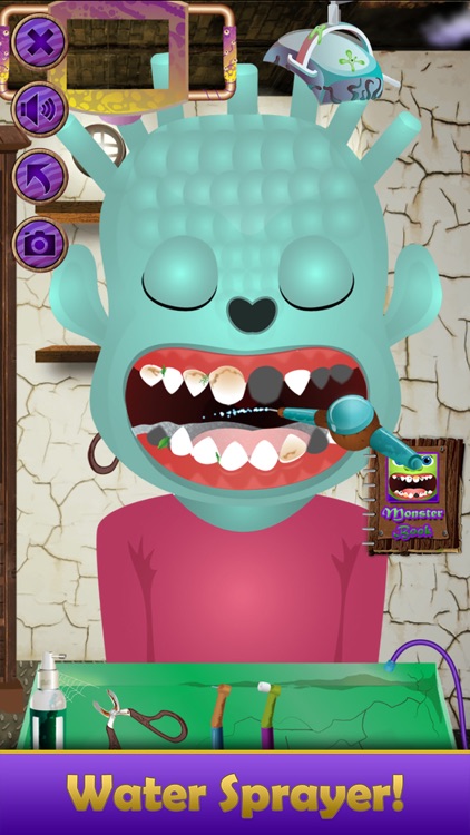 Monster Dentist Makeover Game