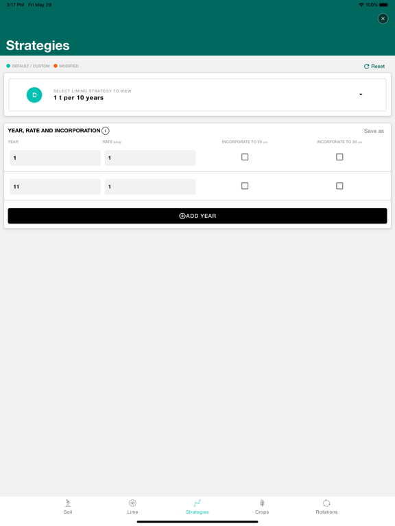iLime iPad screenshot