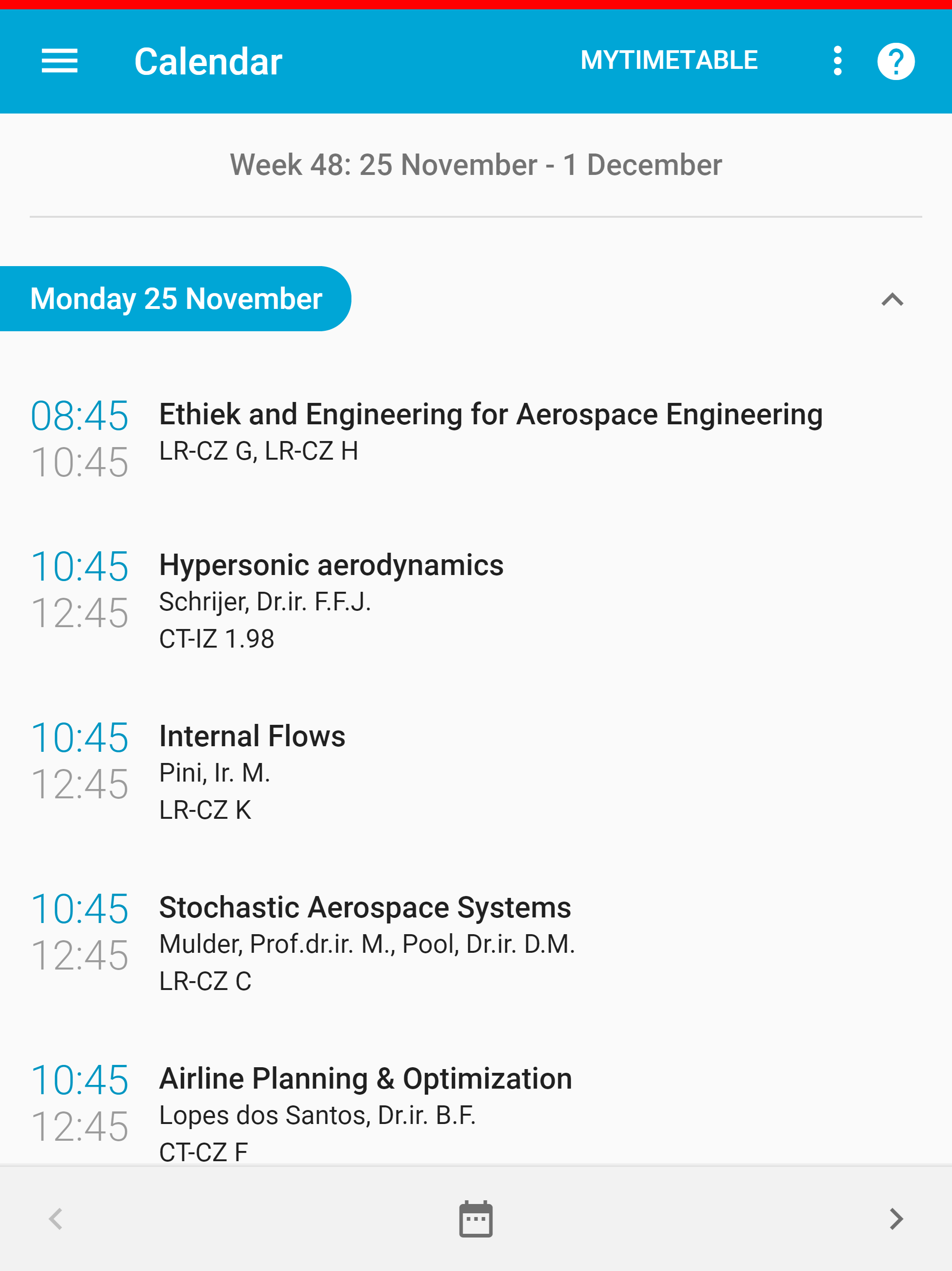 My TU Delft Student screenshot 9