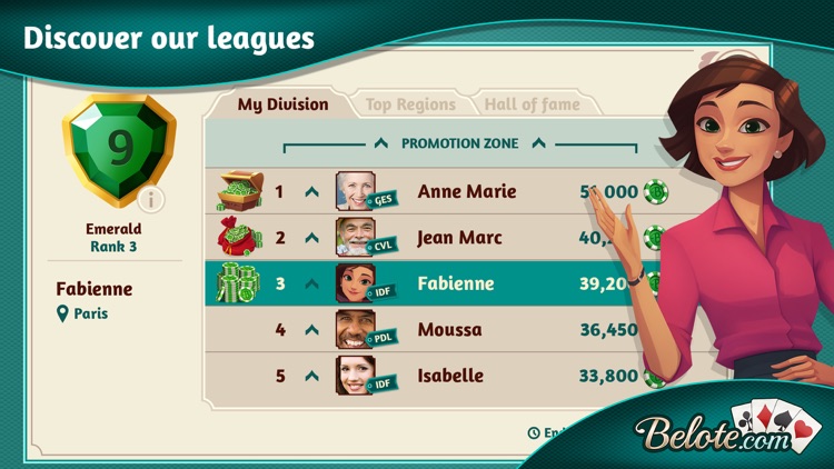 Belote.com - Coinche & Belote screenshot-3