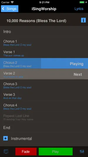 iSingWorship screenshot 1