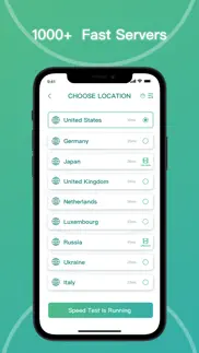 green vpn - tunneling iphone screenshot 2