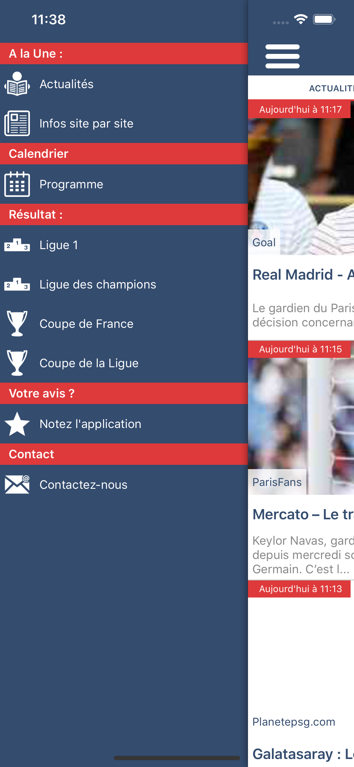 Supporters Parisiens screenshot 5