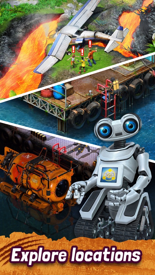 #1. Survivors: the Quest (iOS) di: G5 Entertainment AB