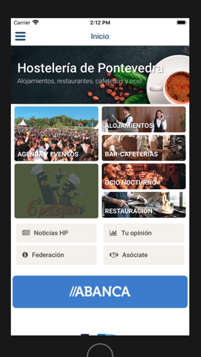 Screenshot #1 pour Hostelería Pontevedra