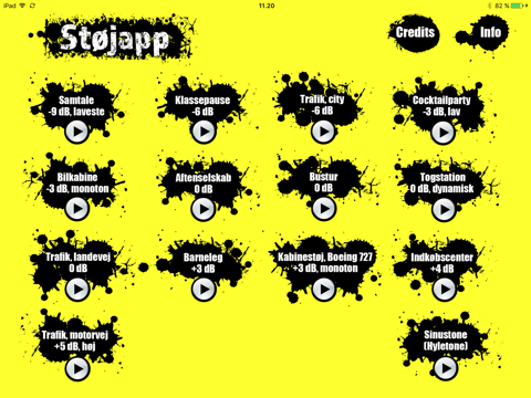 Screenshot #4 pour Støjapp