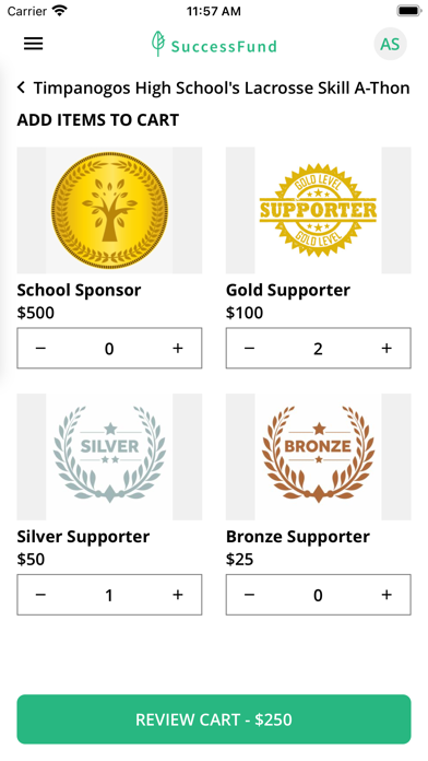 SuccessFund Screenshot