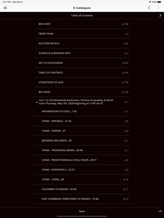 Screenshot #6 pour Archives International Auction