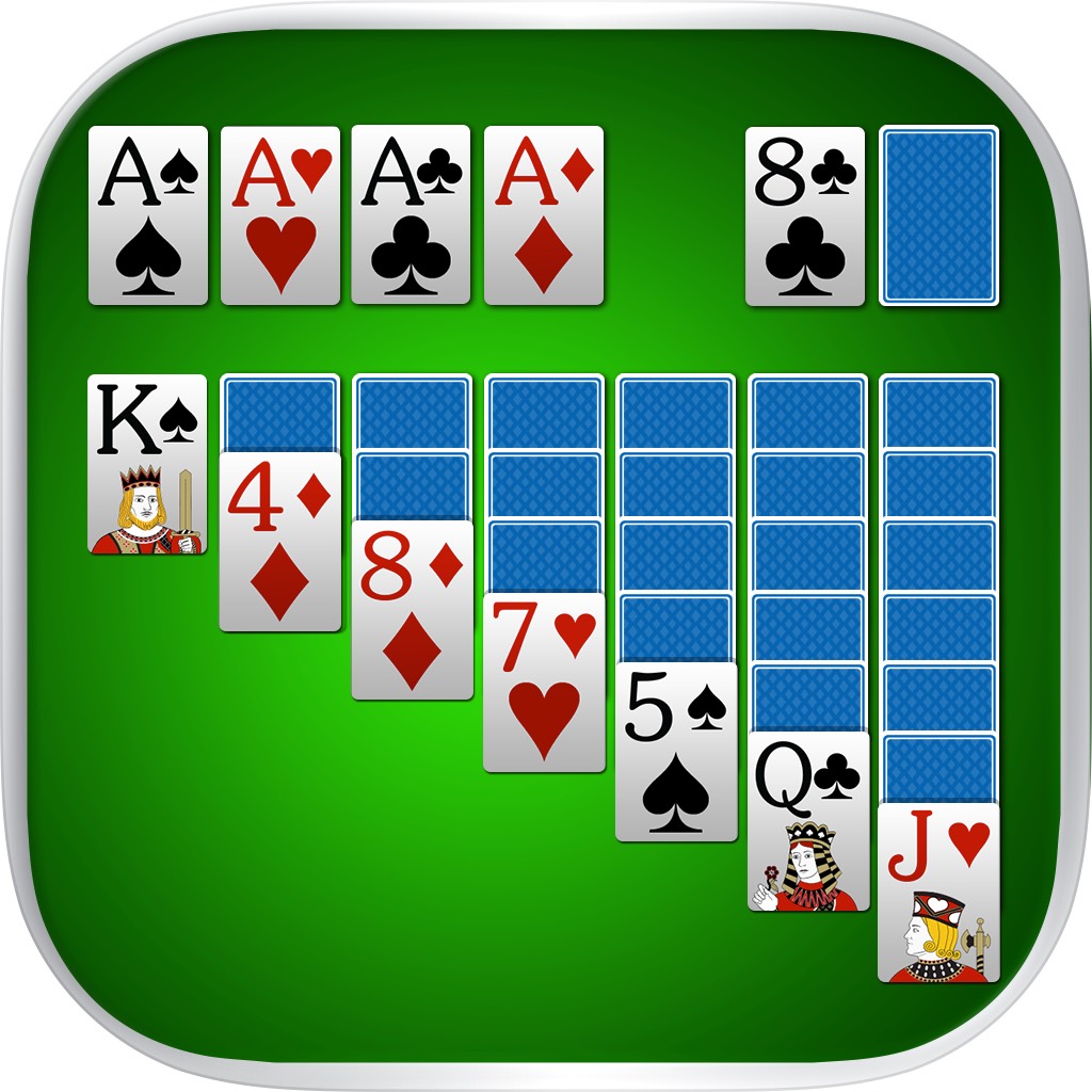 Apple App Store cover for Klondike Solitaire Card Games