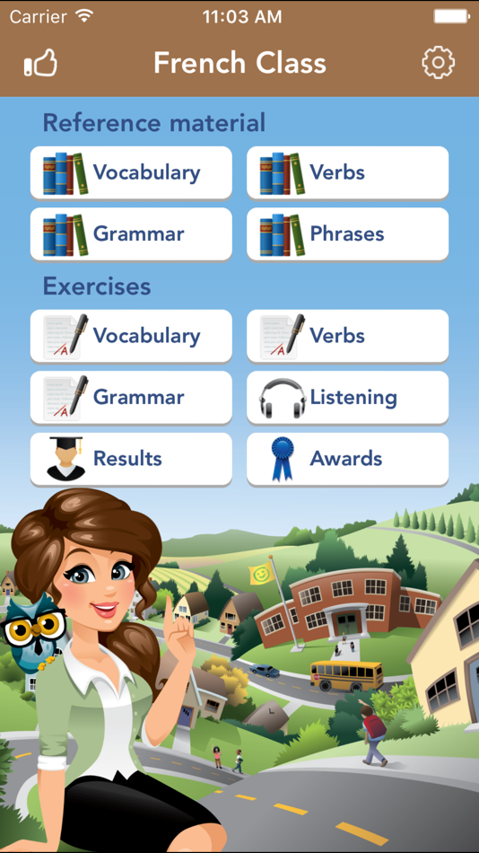 #1. French Class (iOS) 由: Linguineo BVBA