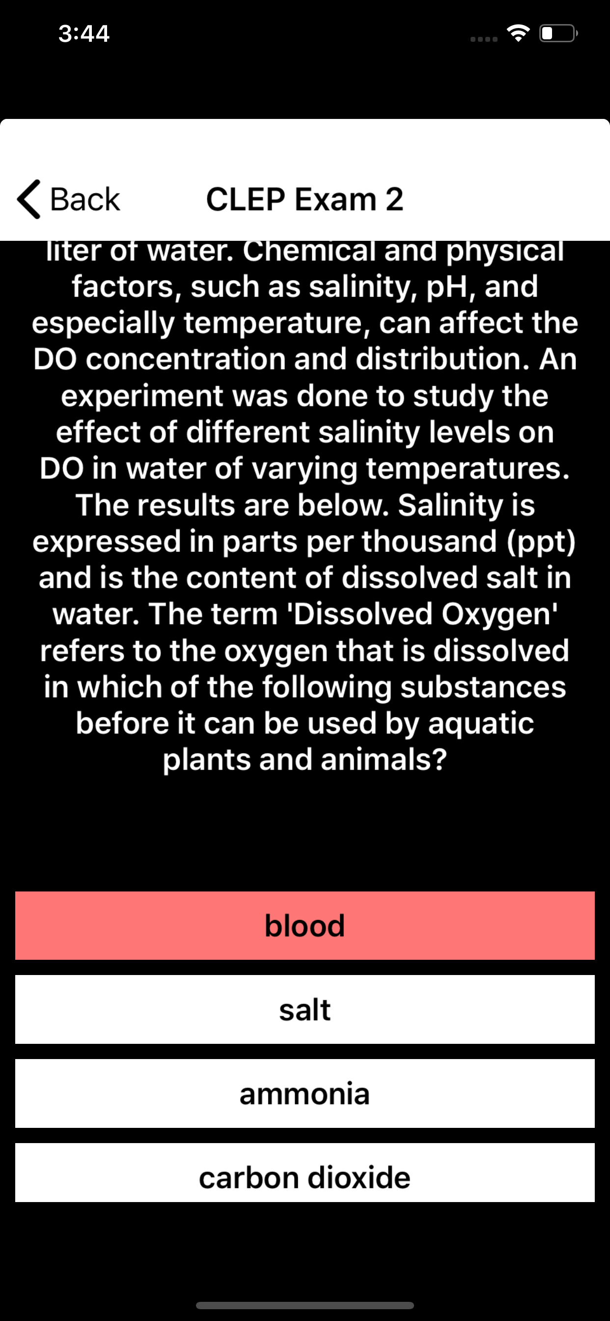 CLEP Biology Prep 2025-2026 screenshot 8