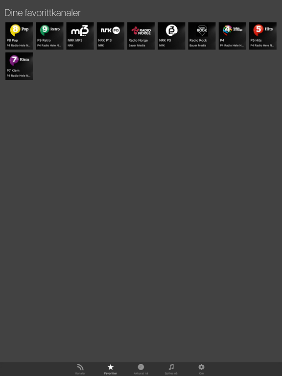 Screenshot #6 pour Norsk Radio Nettradio