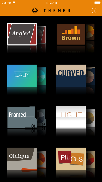 Screenshot #1 pour iThemes for Keynote