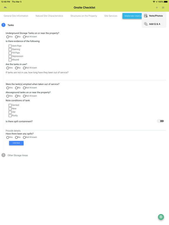 ERIS Mobile iPad screenshot 4 - Utilities app