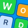 Word search game puzzle cross icon