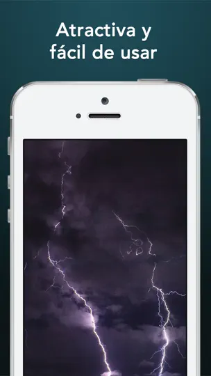 Captura de pantalla de Sonidos De Lluvia HQ en iPhone 5