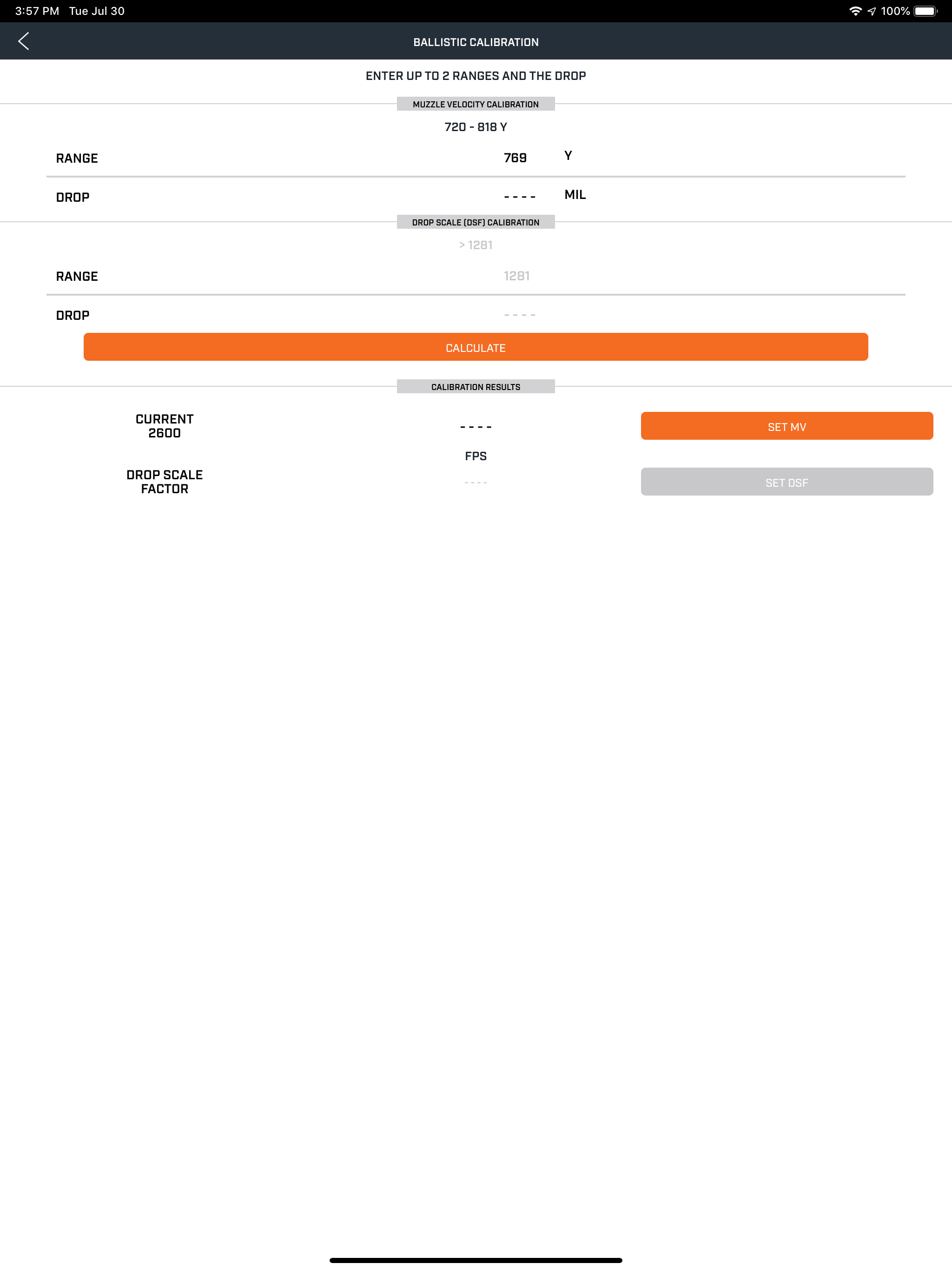 Bushnell Ballistics
