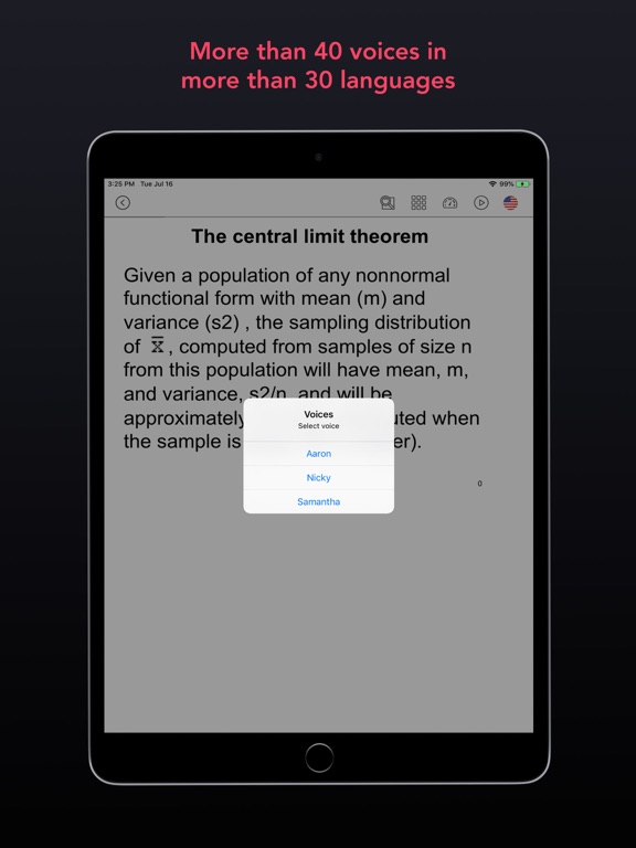Screenshot #5 pour Total Reader - Text to Speech