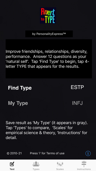 Revert To Type Screenshot 1 of 9