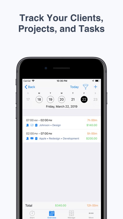 Work Hours Tracker - atWork screenshot-4