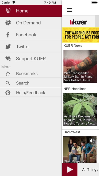 KUER Public Radio App